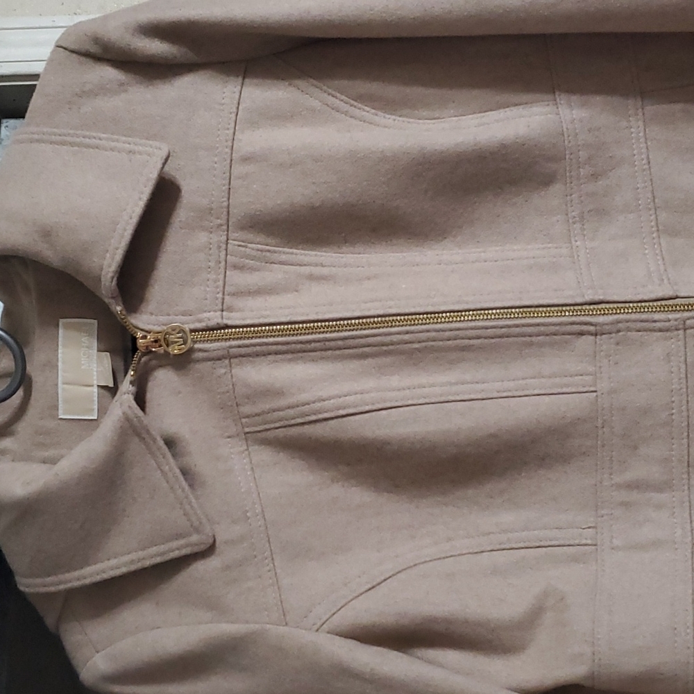 Michael Kors Women's Coat Oatmeal Color